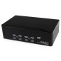 StarTech.com 4 PORT DUAL DVI USB KVM SWITCH StarTech.com 4 PORT DUAL DVI USB KVM SWITCH